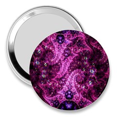 Fractal Art Digital Art 3  Handbag Mirrors by Sapixe