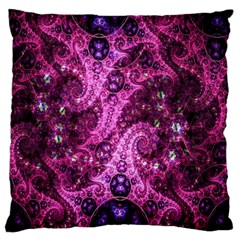 Fractal Art Digital Art Large Flano Cushion Case (one Side) by Sapixe