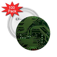 Board Computer Chip Data Processing 2 25  Buttons (100 Pack)  by Sapixe