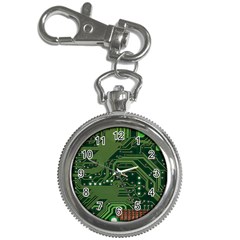 Board Computer Chip Data Processing Key Chain Watches by Sapixe