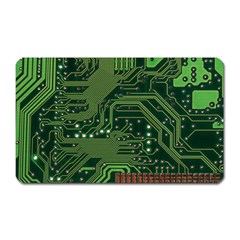 Board Computer Chip Data Processing Magnet (rectangular) by Sapixe