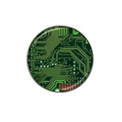 Board Computer Chip Data Processing Hat Clip Ball Marker (4 Pack) by Sapixe