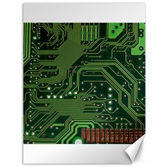 Board Computer Chip Data Processing Canvas 36  X 48   by Sapixe