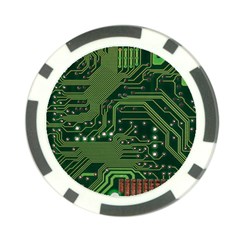 Board Computer Chip Data Processing Poker Chip Card Guard by Sapixe