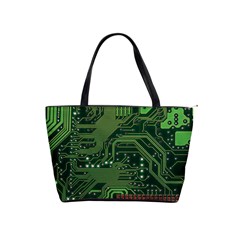 Board Computer Chip Data Processing Shoulder Handbags by Sapixe