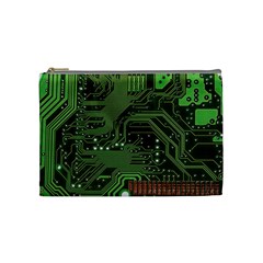 Board Computer Chip Data Processing Cosmetic Bag (medium)  by Sapixe