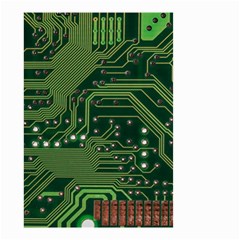 Board Computer Chip Data Processing Small Garden Flag (two Sides) by Sapixe