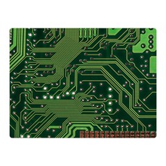 Board Computer Chip Data Processing Double Sided Flano Blanket (mini)  by Sapixe