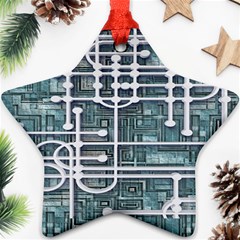 Board Circuit Control Center Ornament (Star)