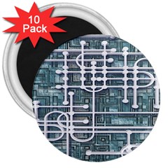 Board Circuit Control Center 3  Magnets (10 pack) 