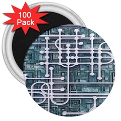 Board Circuit Control Center 3  Magnets (100 pack)