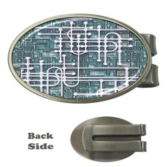 Board Circuit Control Center Money Clips (Oval) 