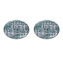 Board Circuit Control Center Cufflinks (Oval)