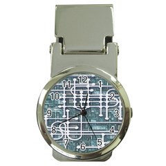 Board Circuit Control Center Money Clip Watches