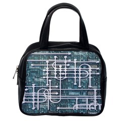 Board Circuit Control Center Classic Handbags (one Side)