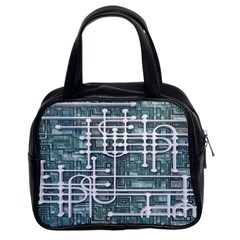 Board Circuit Control Center Classic Handbags (2 Sides)