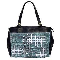 Board Circuit Control Center Office Handbags (2 Sides) 