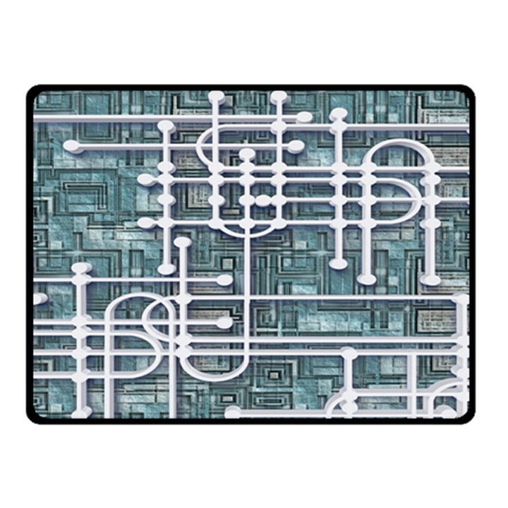 Board Circuit Control Center Fleece Blanket (Small)