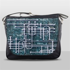 Board Circuit Control Center Messenger Bags