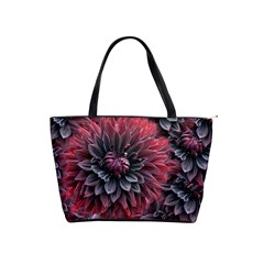 Flower Fractals Pattern Design Creative Shoulder Handbags by Sapixe