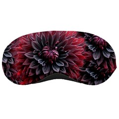 Flower Fractals Pattern Design Creative Sleeping Masks by Sapixe