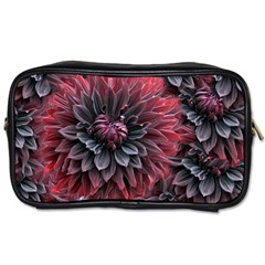 Flower Fractals Pattern Design Creative Toiletries Bags by Sapixe