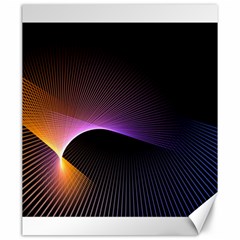 Star Graphic Rays Movement Pattern Canvas 20  x 24  