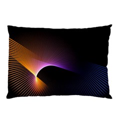 Star Graphic Rays Movement Pattern Pillow Case