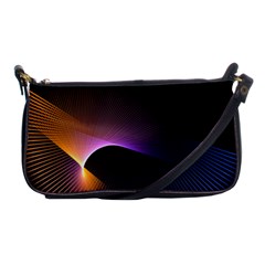 Star Graphic Rays Movement Pattern Shoulder Clutch Bags