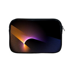 Star Graphic Rays Movement Pattern Apple MacBook Pro 13  Zipper Case