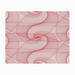 Red Pattern Abstract Background Small Glasses Cloth by Sapixe