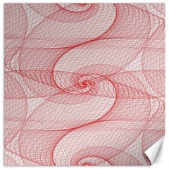 Red Pattern Abstract Background Canvas 16  X 16  