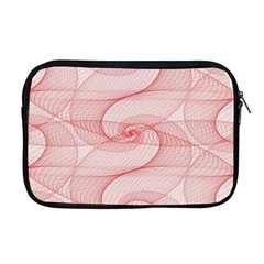 Red Pattern Abstract Background Apple Macbook Pro 17  Zipper Case