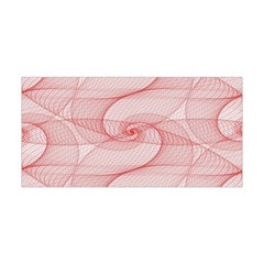 Red Pattern Abstract Background Yoga Headband