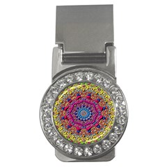 Background Fractals Surreal Design Money Clips (cz)  by Sapixe