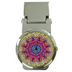 Background Fractals Surreal Design Money Clip Watches by Sapixe