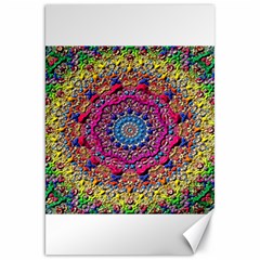 Background Fractals Surreal Design Canvas 20  X 30   by Sapixe