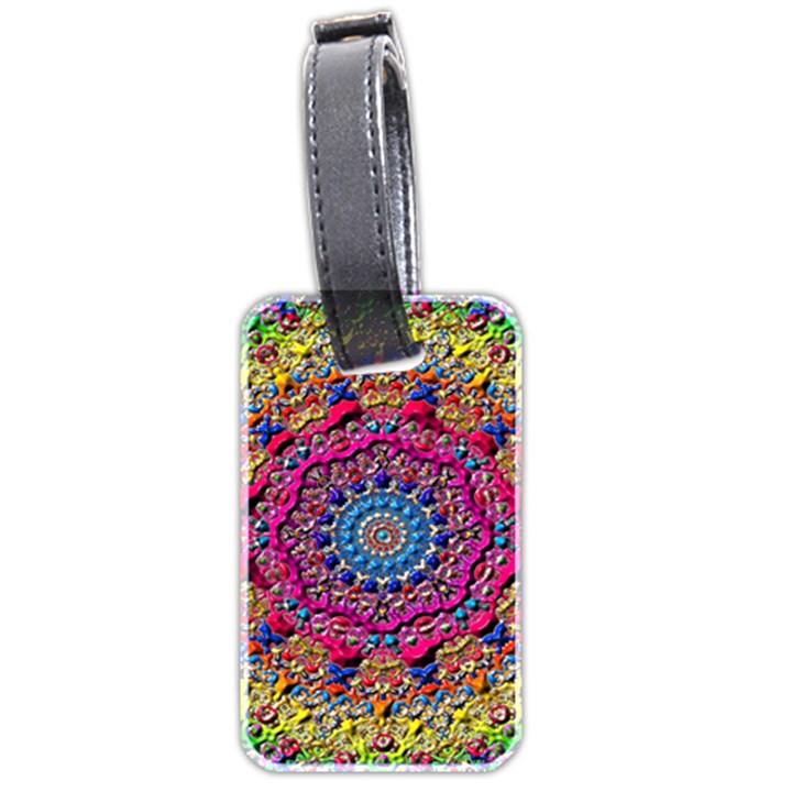 Background Fractals Surreal Design Luggage Tags (Two Sides)