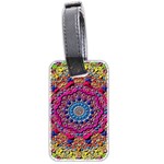 Background Fractals Surreal Design Luggage Tags (Two Sides) Back