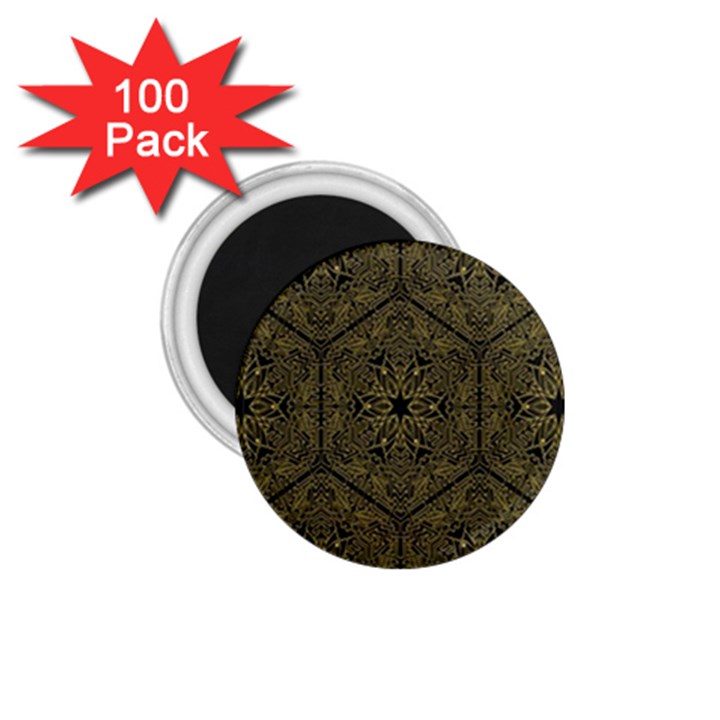 Texture Background Mandala 1.75  Magnets (100 pack) 