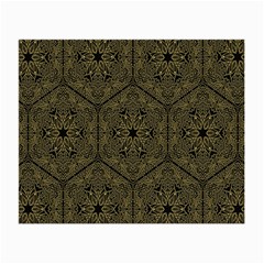 Texture Background Mandala Small Glasses Cloth by Sapixe