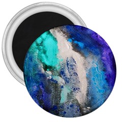 Blue Sensations 3  Magnets by Art2City