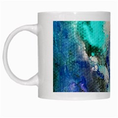 Blue Sensations White Mugs by Art2City