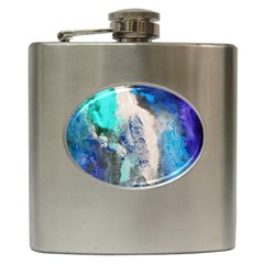 Blue Sensations Hip Flask (6 Oz) by Art2City