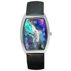 Blue Sensations Barrel Style Metal Watch by Art2City