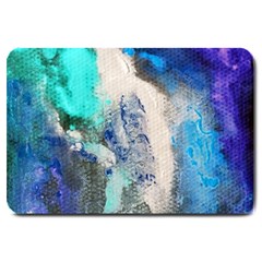 Blue Sensations Large Doormat  by Art2City