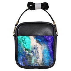 Blue Sensations Girls Sling Bags by Art2City