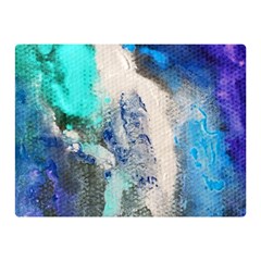 Blue Sensations Double Sided Flano Blanket (mini)  by Art2City