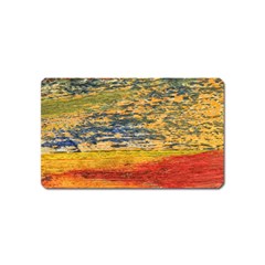 The Framework Drawing Color Texture Magnet (name Card) by Sapixe