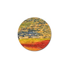 The Framework Drawing Color Texture Golf Ball Marker (4 Pack)